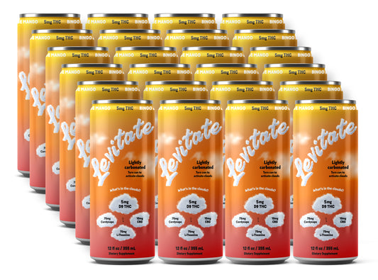 Full Case - 5 MG Levitate - Bingo Bango Blood Orange Mango