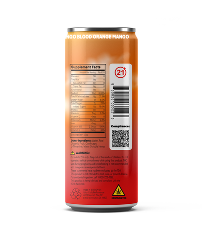 Full Case - 5 MG Levitate - Bingo Bango Blood Orange Mango