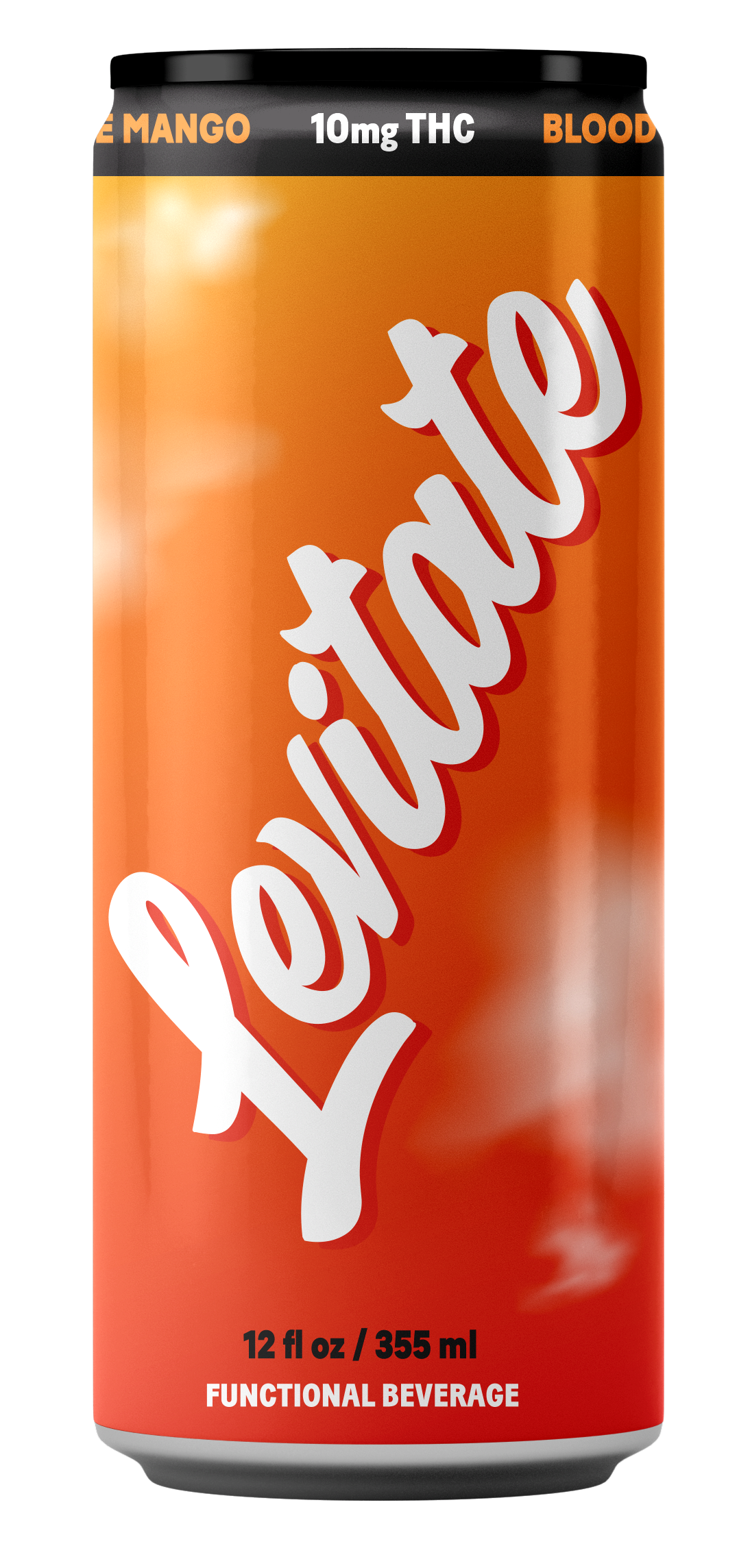 Full Case - 10 MG Levitate - Blood Orange Mango (24x 12oz Cans)