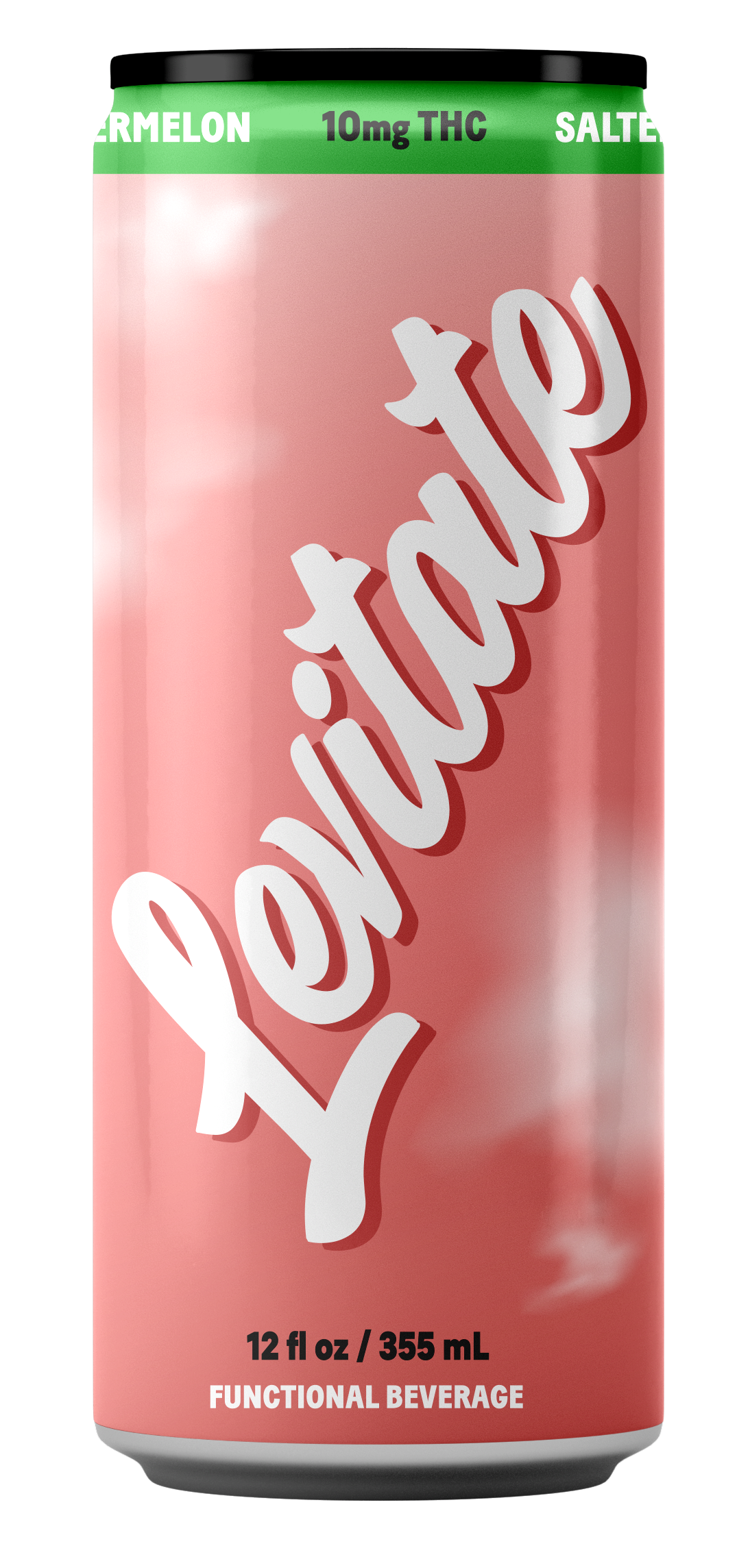 Full Case - 10 MG Levitate - Salted Watermelon (24x 12oz Cans)